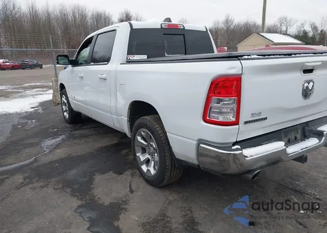 2022 Ram 1500 Big Horn 4X4 5'7 Box z USA, uszkodzony, nr VIN 1C6SRFFT8NN428354